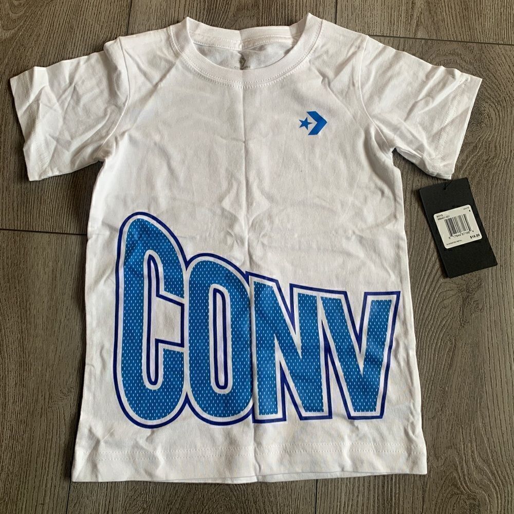 Converse boys size 6 graphic t shirt